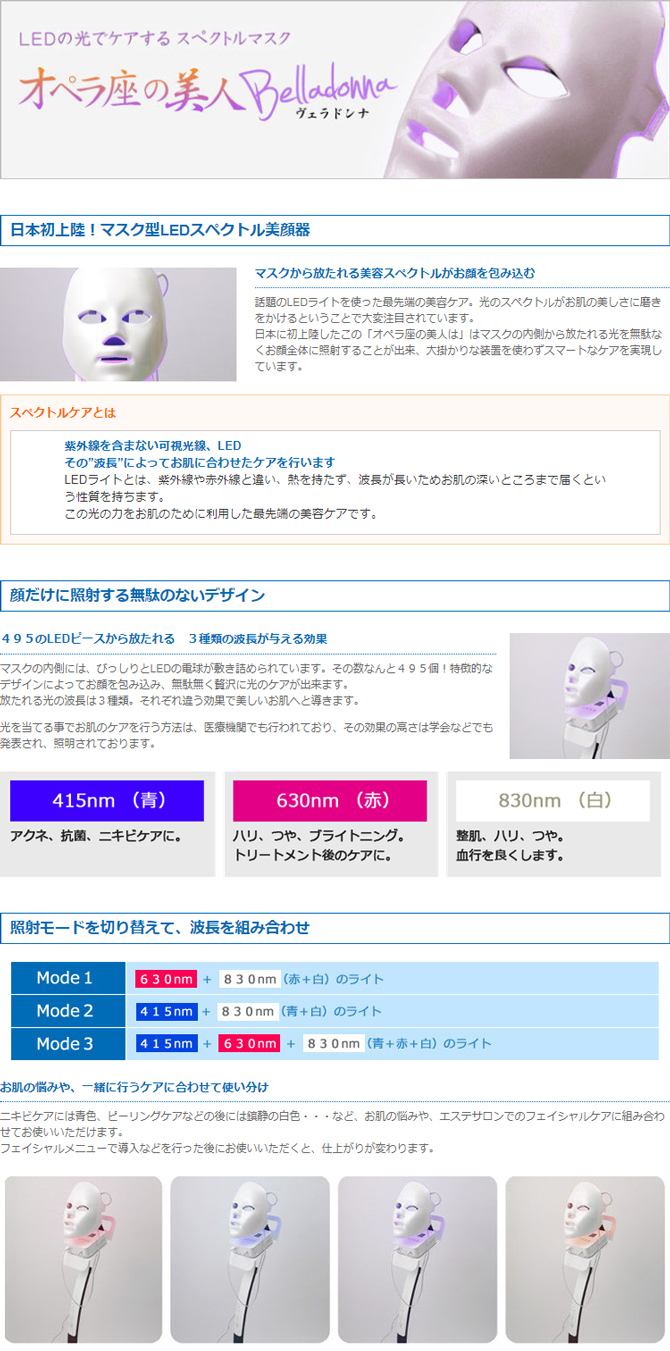 ドクターズ・キッツ　オペラ座の美人 Belladonna(ヴェラドンナ)の通販情報