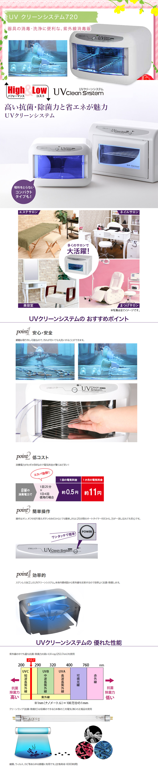 至高 エステサロン UV 紫外線ライト 消毒器 サロン